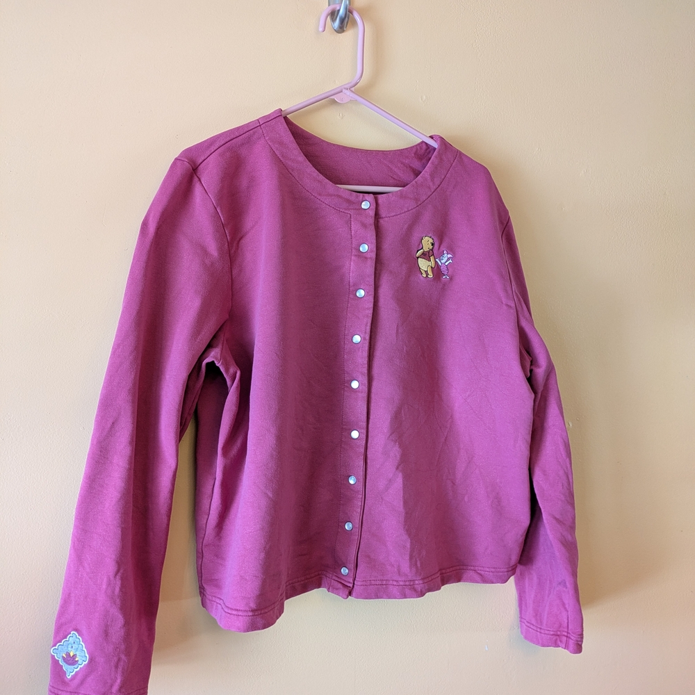 Disney Pooh PJ Set (Snap Shirt & Drawstring Bottom) - Picture 3 of 13